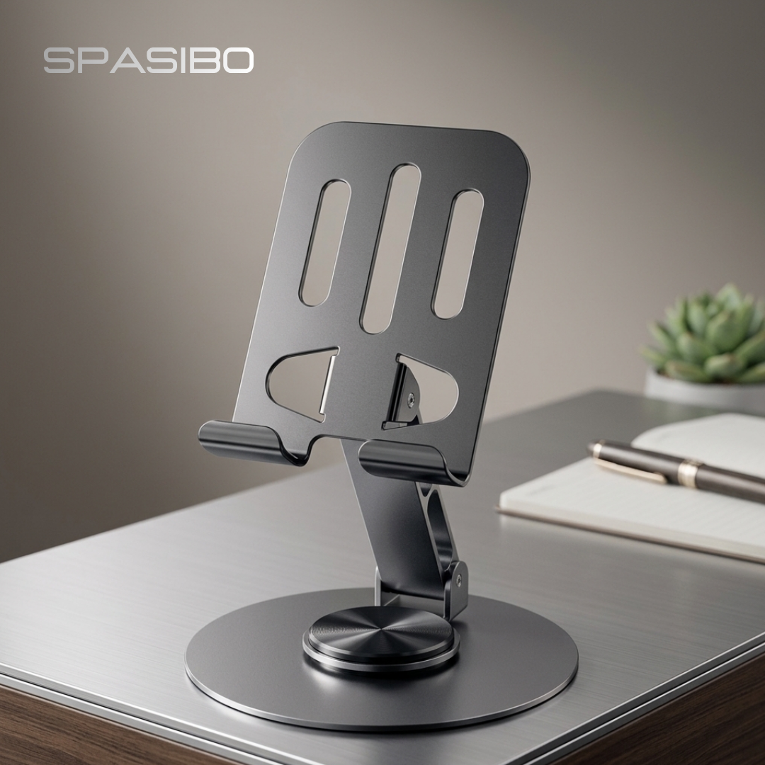 Spasibo Katlanabilir ve 360° Dönebilen Telefon & Tablet Standı